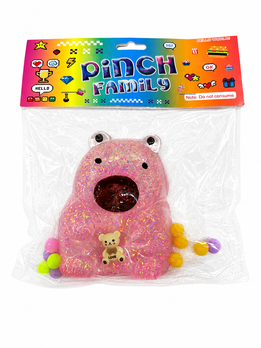 PINCH FAMILY - SQUISHY BEAR (PINK)