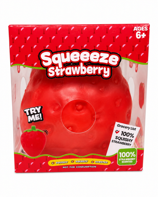 JUMBO STRAWBERRY SQUISHY