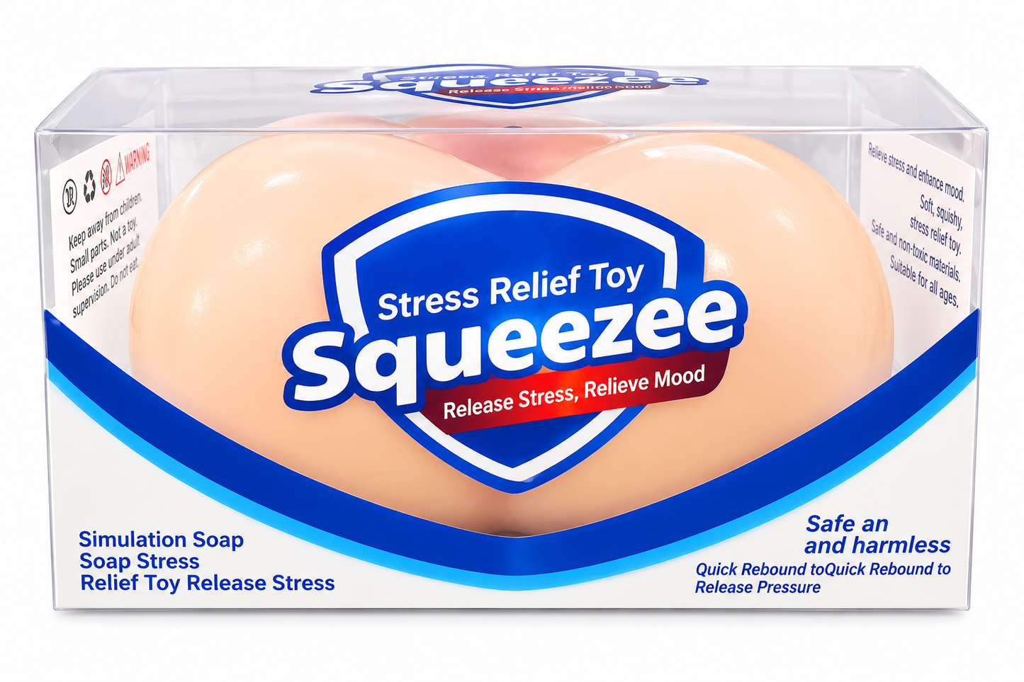CRUNCHY SQUEEZEE SQUISHY SOAP (PINK)