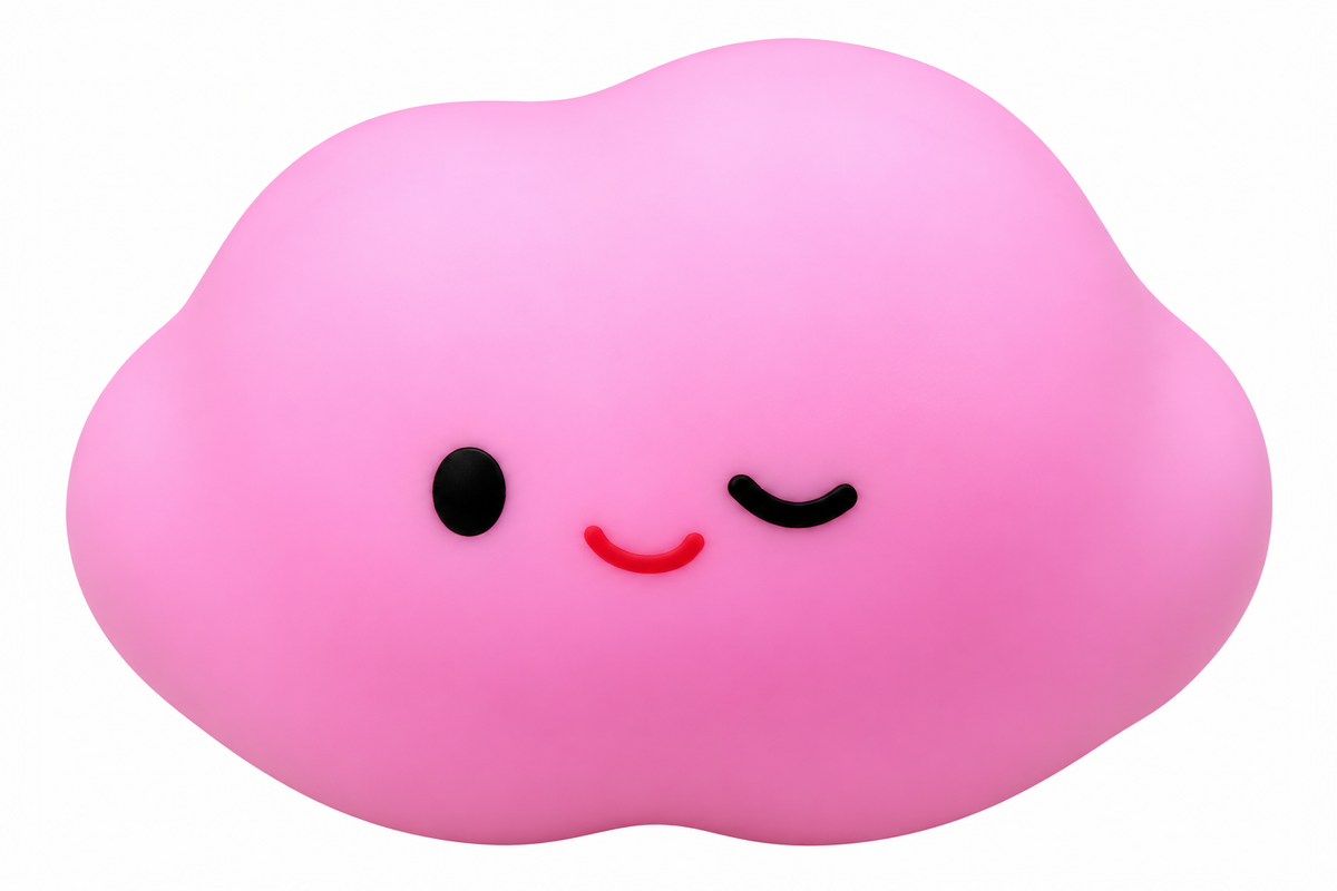 CRUNCHY CLOUD SQUISHY (PINK)