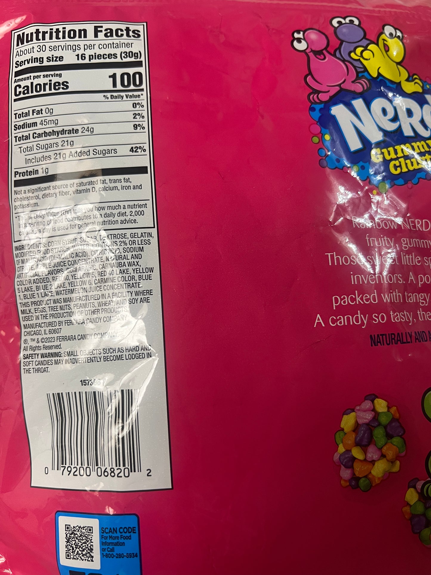 NERDS GUMMY CLUSTER BULK