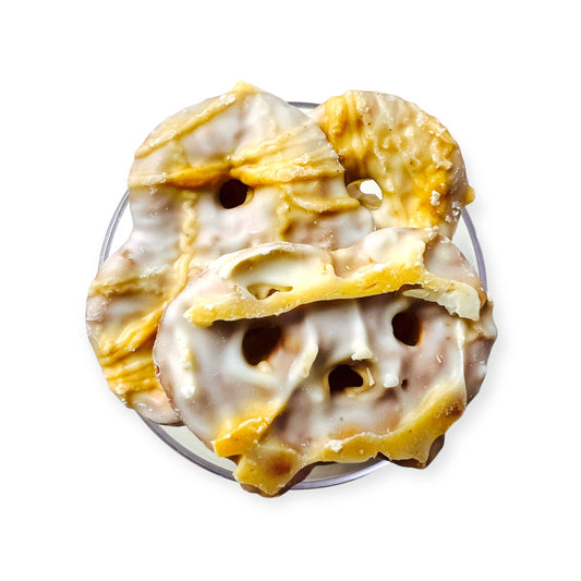 PRETZEL CRISPS PUMPKIN SPICE WHITE CREME BULK