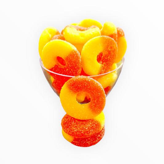 GUMMY PEACH RINGS BULK