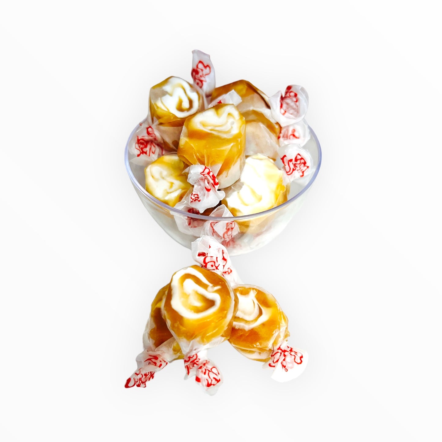 CARAMEL SWIRL SALTWATER TAFFY BULK