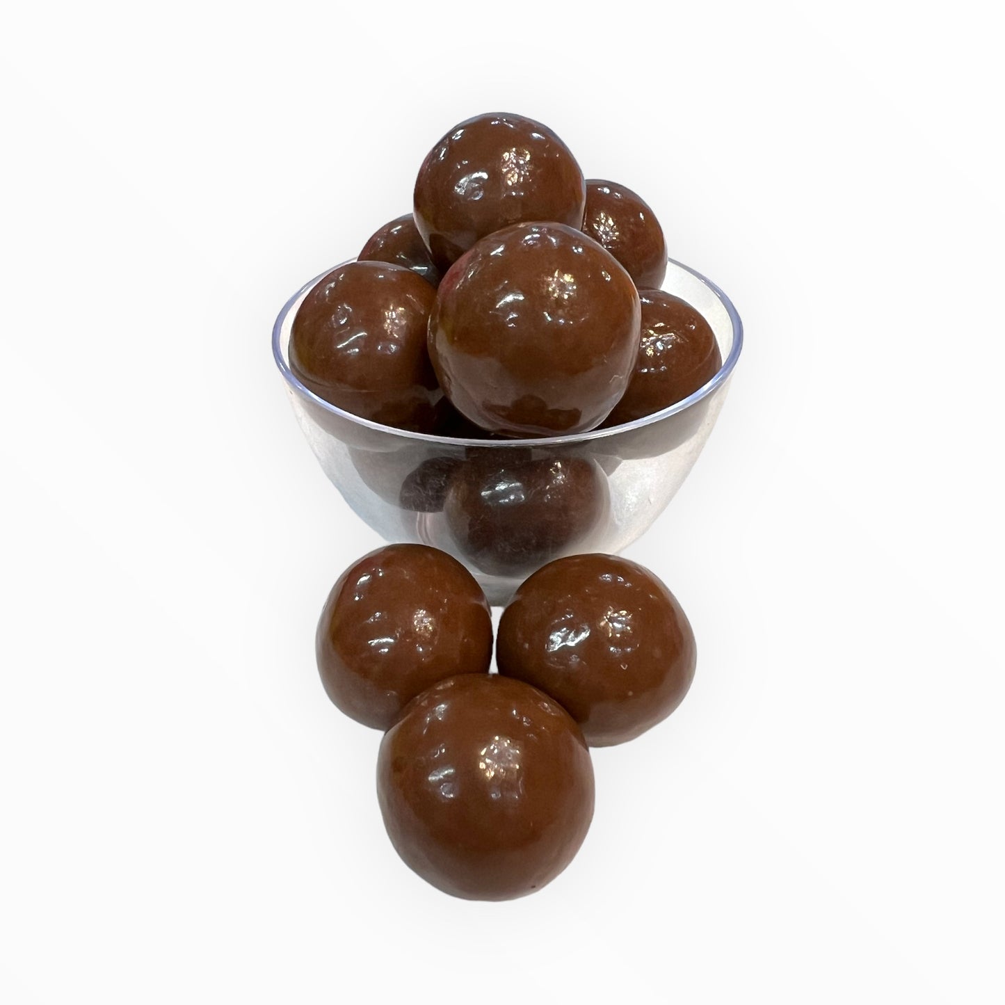 MILK CHOCOLATE TRIPLE DIPPED MALT BALLS BULK