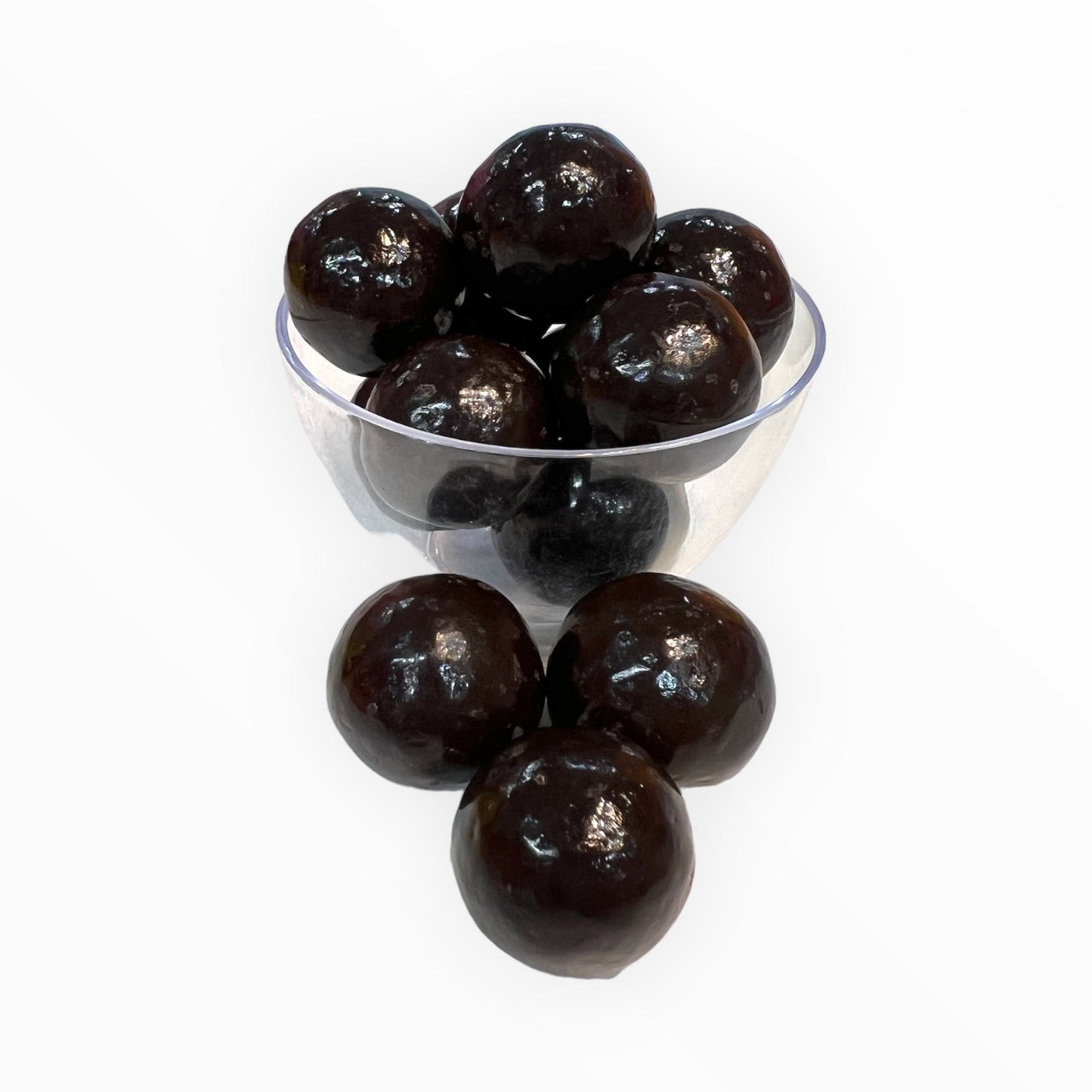 DARK CHOCOLATE TRIPLE DIPPED MALT BALLS BULK